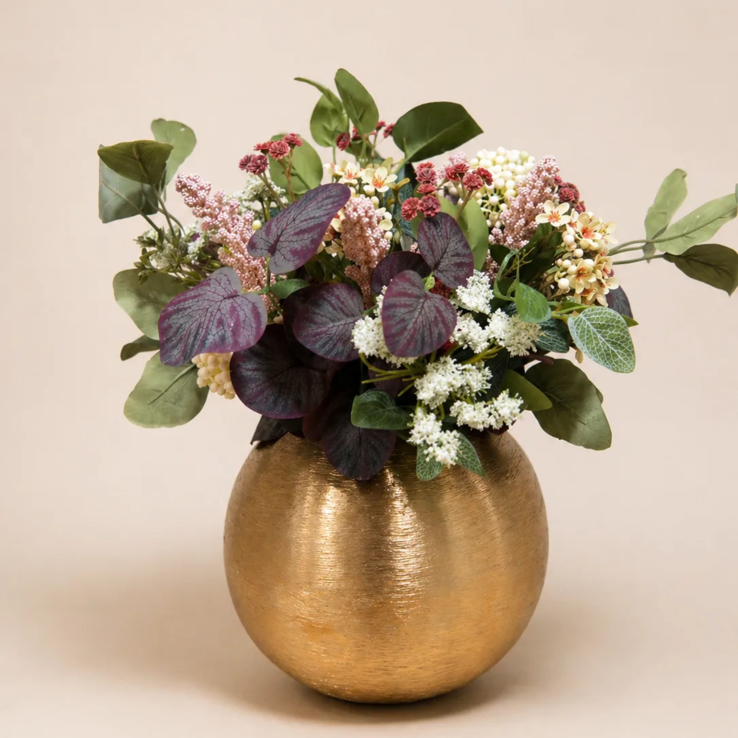 Golden Meadow Bloom | Luxury Faux Floral Arrangement