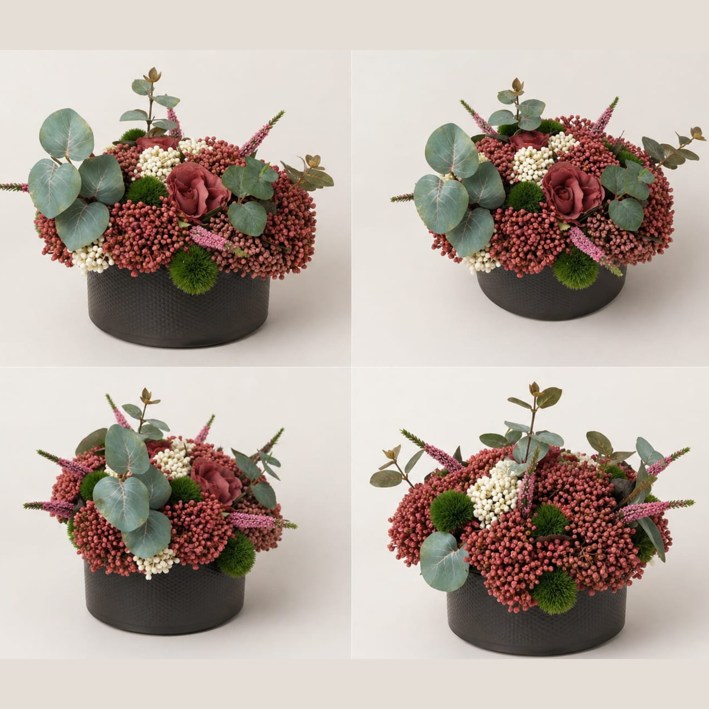 Rustic Berry Bloom | Luxury Faux Floral Arrangement