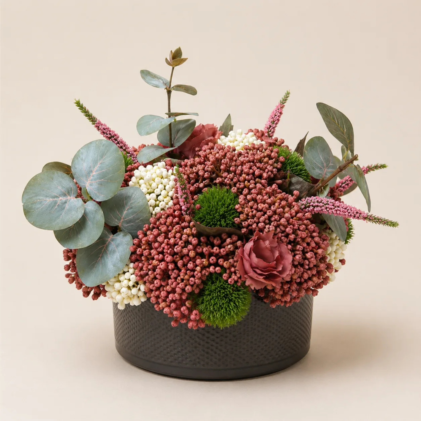 Rustic Berry Bloom | Luxury Faux Floral Arrangement
